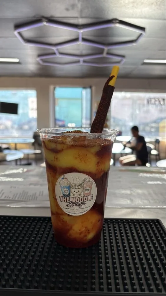 A mangonada from the noodle lounge